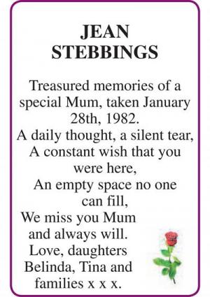 JEAN STEBBINGS