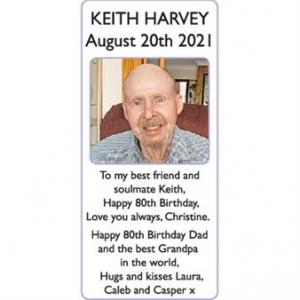 KEITH HARVEY