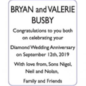 BRYAN and VALERIE BUSBY