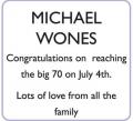 WONES MICHAEL