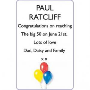 PAUL RATCLIFF