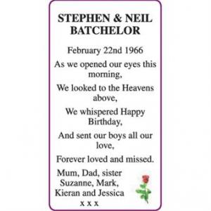 BATCHELOR STEPHEN & NEIL