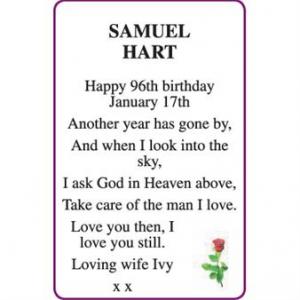 hart samuel