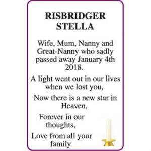 STELLA RISBRIDGER