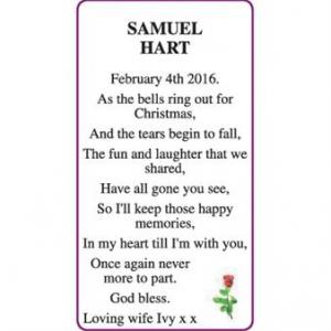 HART SAMUEL