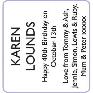 LOUNDS KAREN