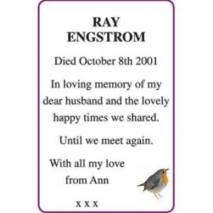 ENGSTROM RAY