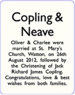 Copling - Neave