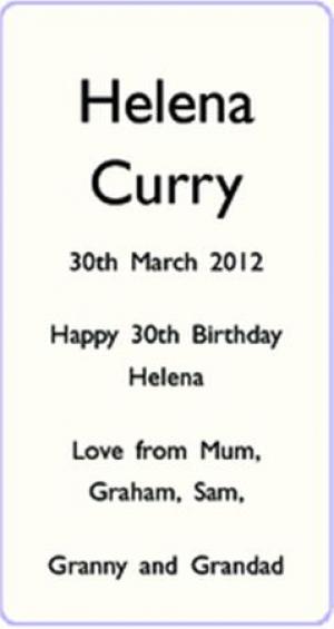 Helena Curry