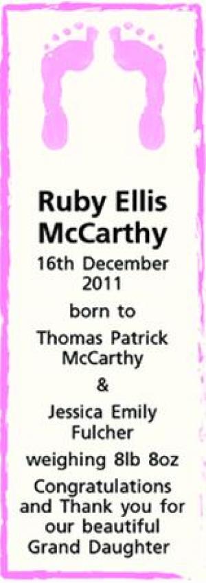 Ruby Ellis McCarthy