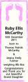 Ruby Ellis McCarthy